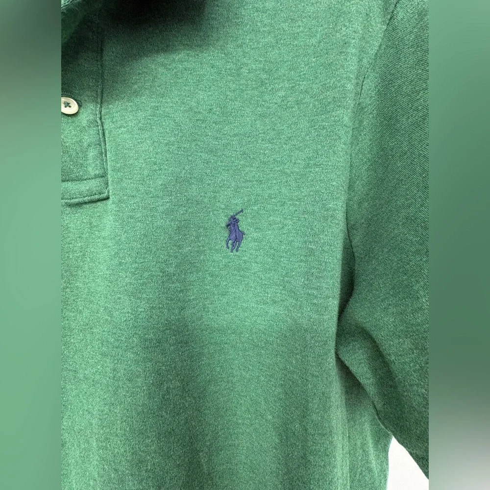 POLO RALPH LAUREN Golf Polo Shirt Green Mens Large